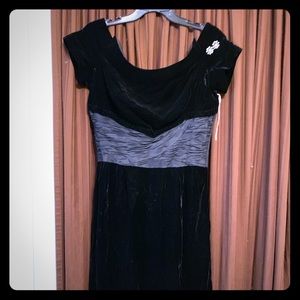 Vintage Off-Shoulder Gown